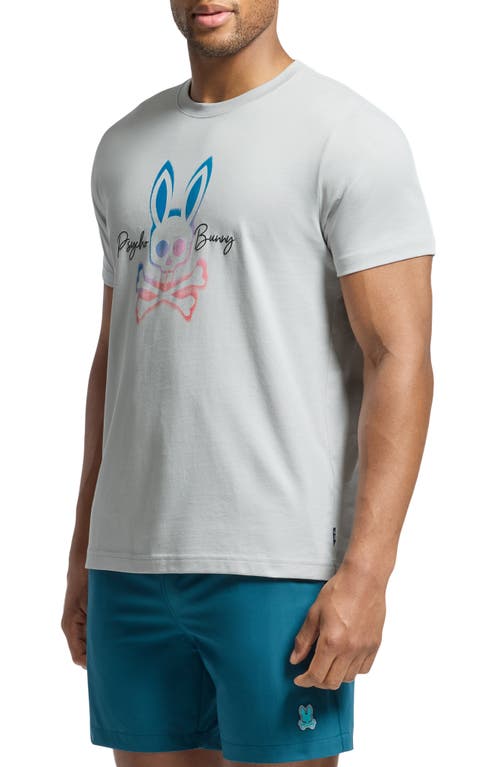 PSYCHO BUNNY PSYCHO BUNNY LOA PIMA COTTON GRAPHIC T-SHIRT