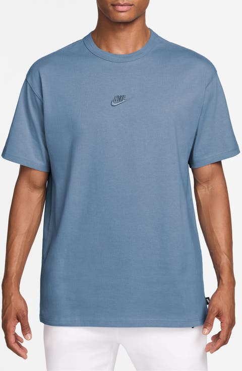 Sportswear Embroidered Swoosh Cotton T-Shirt