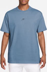 Nike Sportswear Embroidered Swoosh Cotton T-Shirt