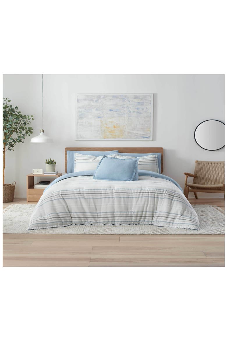 Bergen Soft Comforter Set, Alternate, color, SOFT BLUE