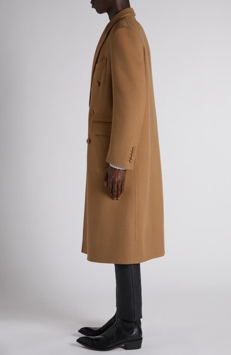 TOM FORD Double Splittable Wool & Cashmere Coat, Alternate, color, Ebf Camel