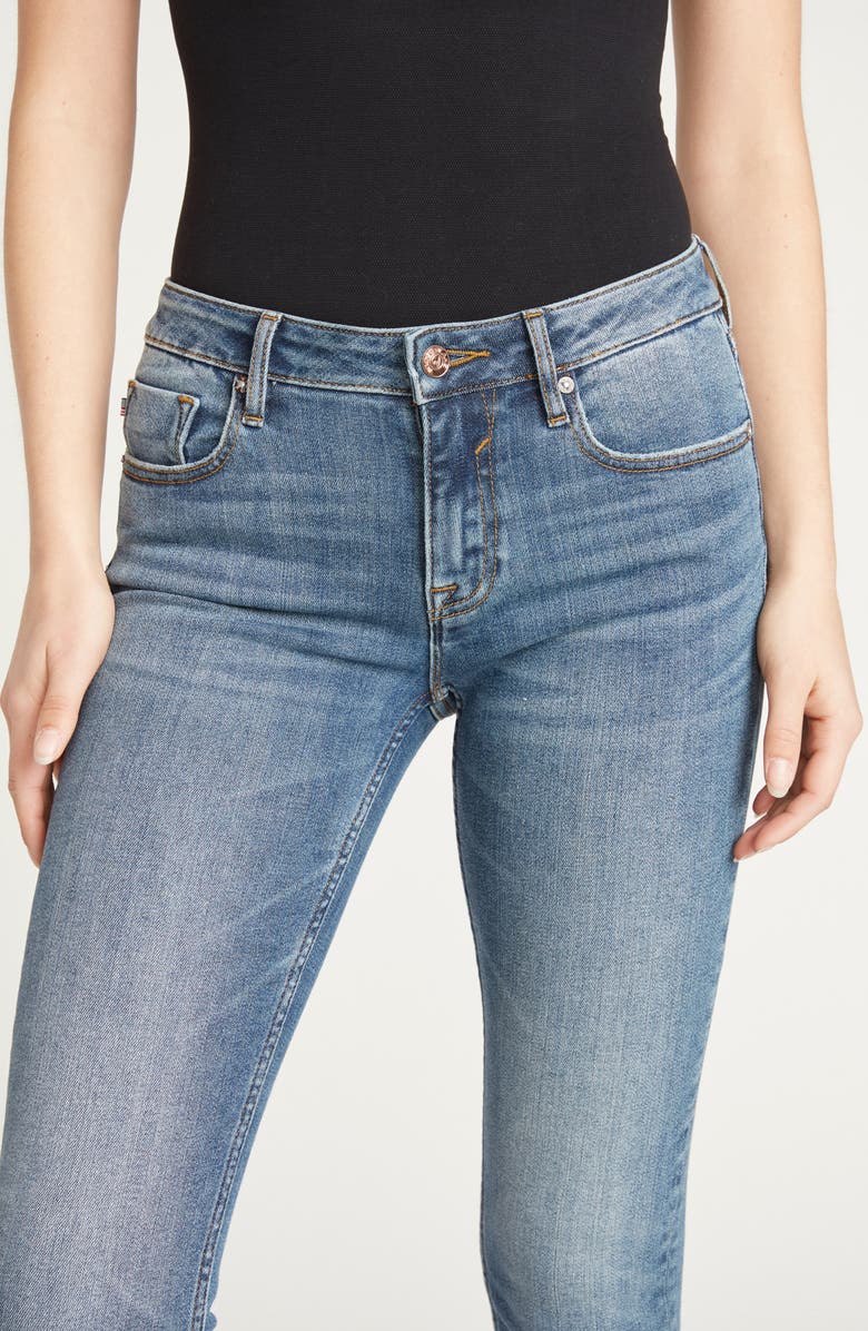 Vigoss Jagger Ripped Skinny Jeans, Alternate, color, Med Wash