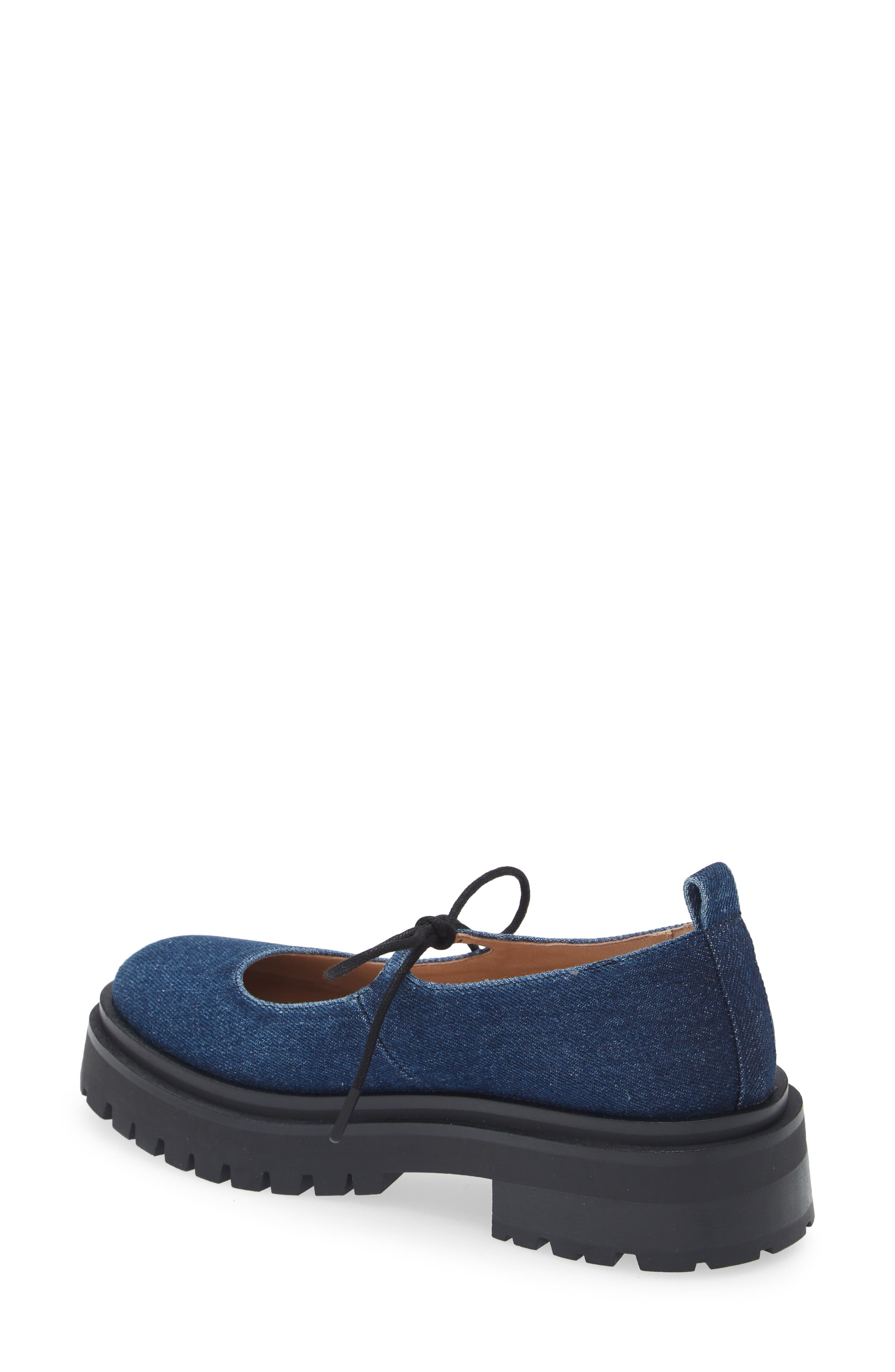 Landon Platform Mary Jane, Alternate, color, DENIM FABRIC