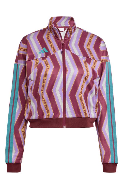 Adidas X Farm Rio Tiro Track Jacket In Multi