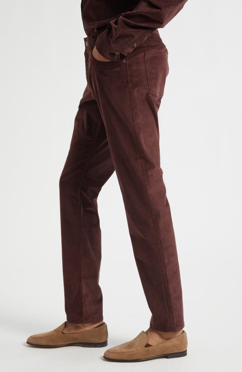 Dolce&Gabbana Stretch Cotton & Cashmere Corduroy Pants, Alternate, color, R5515 Marrone 10