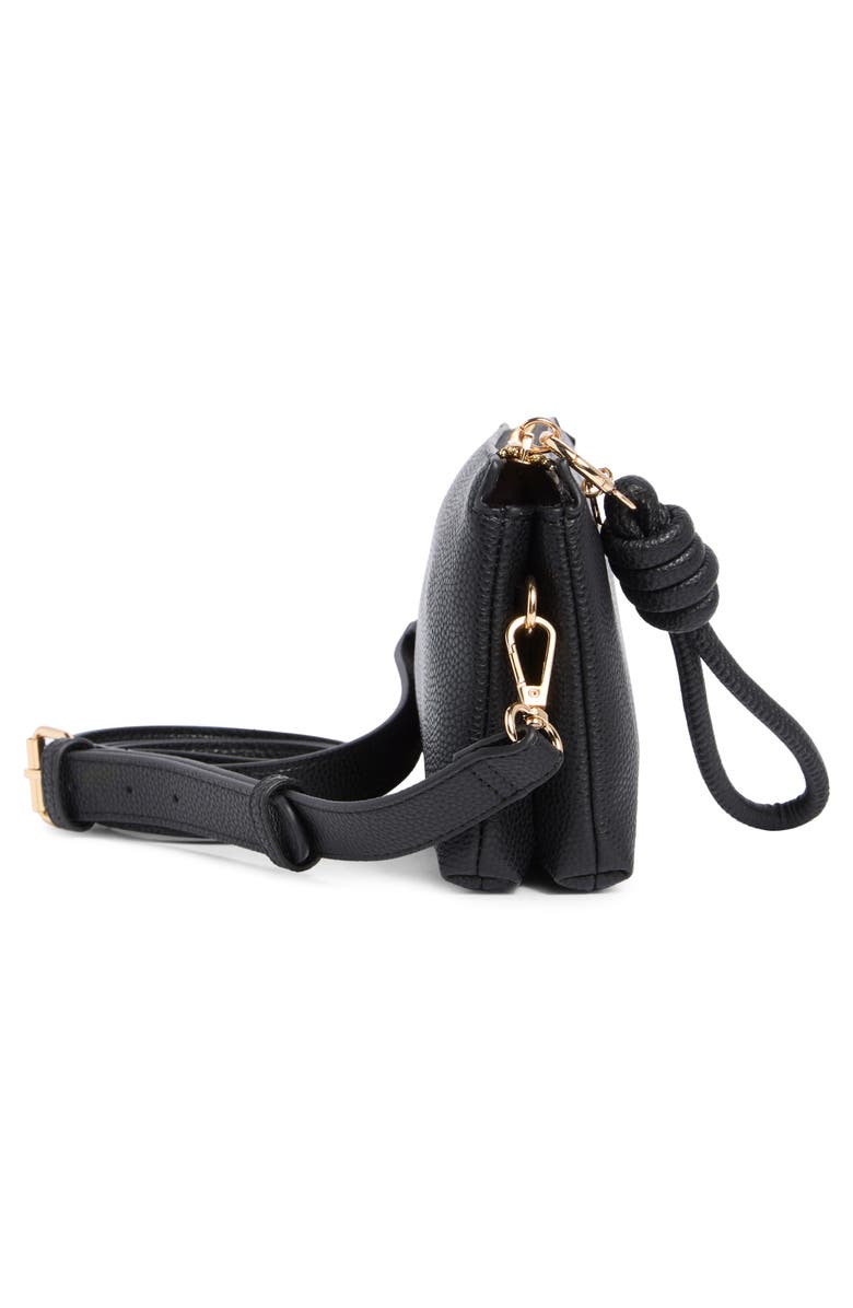 Nanette Lepore Ruby Small Crossbody Bag, Alternate, color, Black