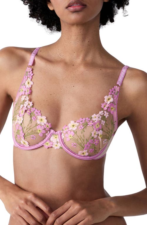 Etam Douceur Classique Underwire Unlined Bra in Lilac at Nordstrom, Size 36B