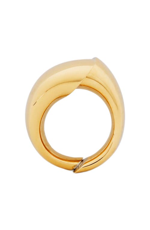 Lanvin Sequence Ring By In Gold