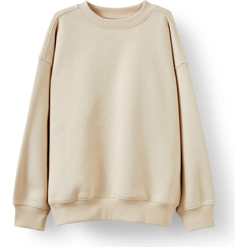 Cotton On Kids Kid's Sammy Oversize Crew In Neutral
