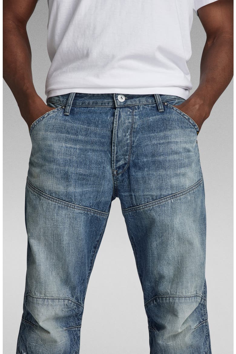 5620 3D Straight Leg Jeans, Alternate, color, ANTIQUE FADED PENIDA BLUE