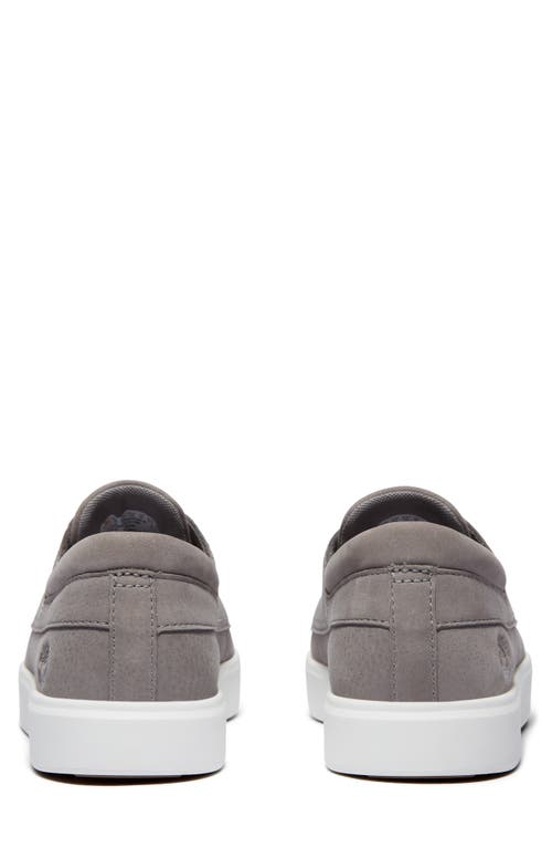 Timberland Emerson Sneaker In Medium Grey Nubuck