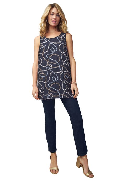 Georgette Tunic Tank (Plus)