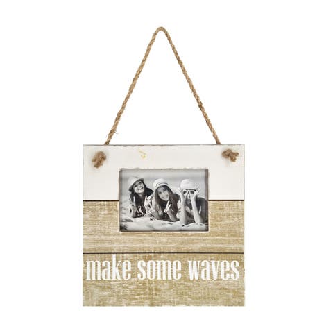 Make Waves Hanging Photo Frame Picture Holder