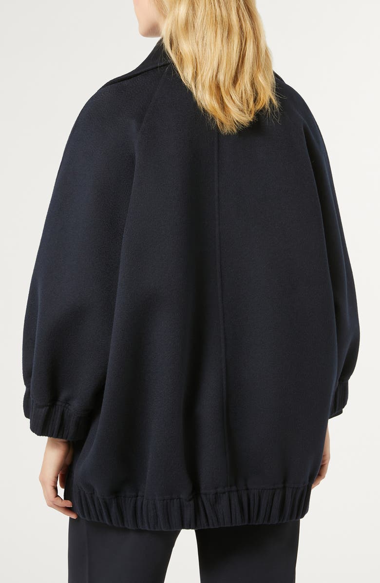 Marina Rinaldi Double Face Virgin Wool Coat, Alternate, color,