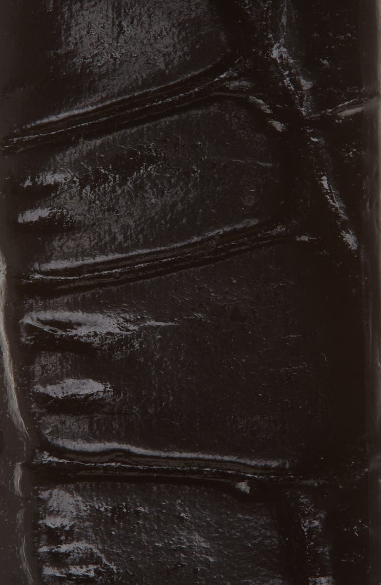 TOTEME Croc Embossed Leather Belt, Alternate, color, 