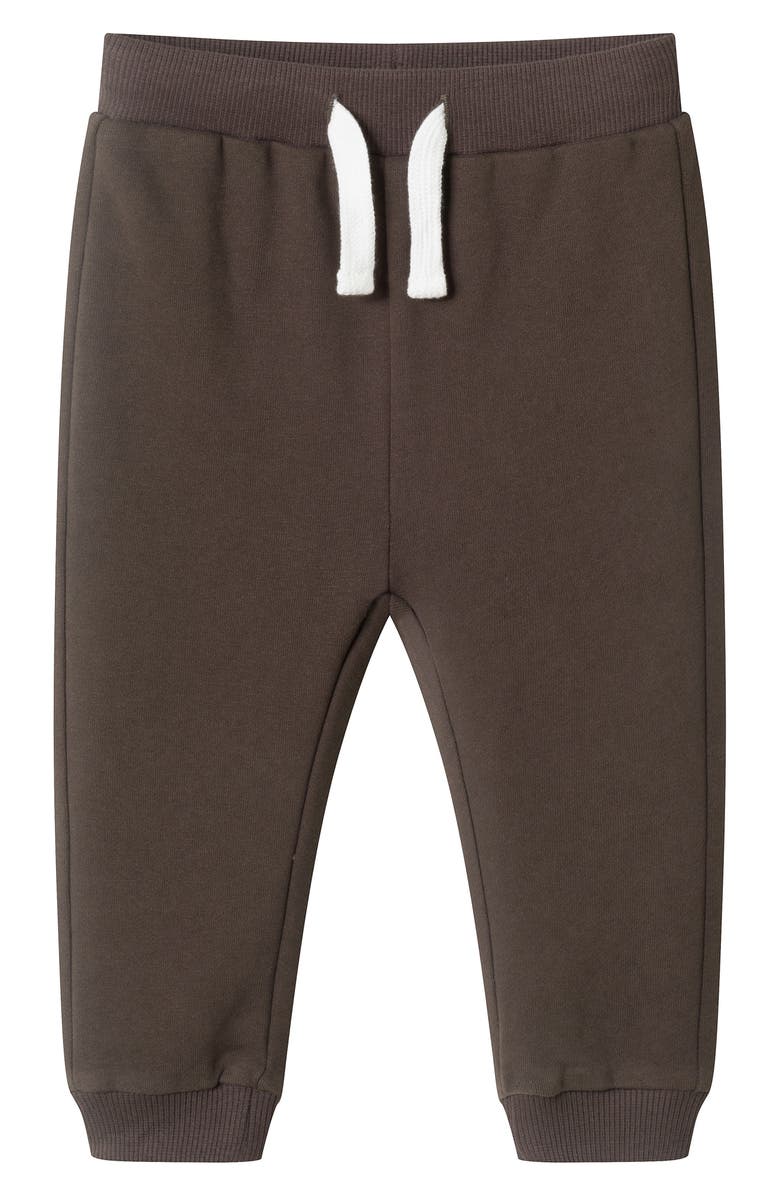 Andy & Evan Christmas Truck Appliqué Sweatshirt & Joggers Set, Alternate, color, Grey Truck