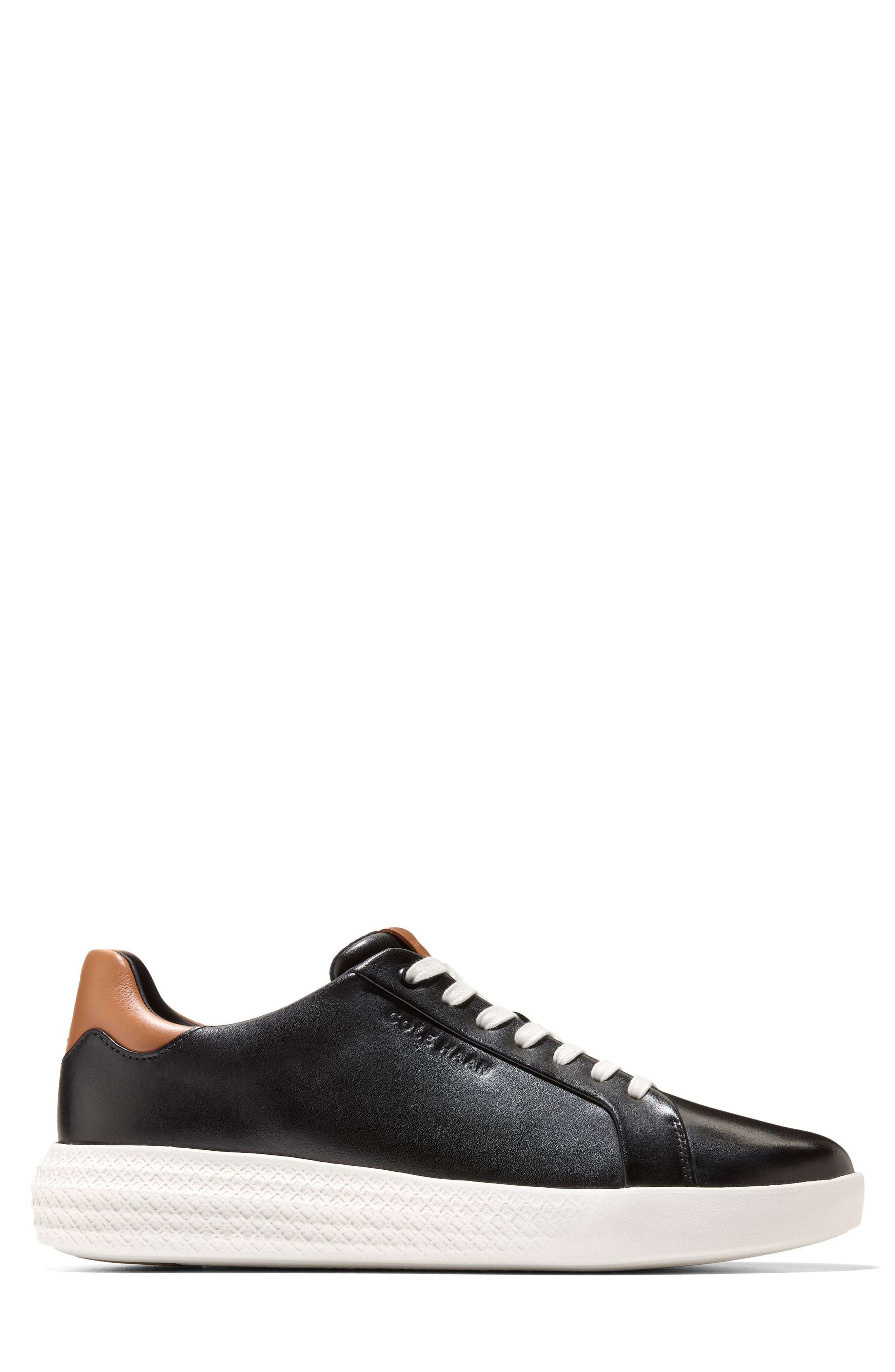 Grand Hurrion Cup LTT Low Top Sneaker, Alternate, color, BLACK / CH NATURAL TAN / IVORY