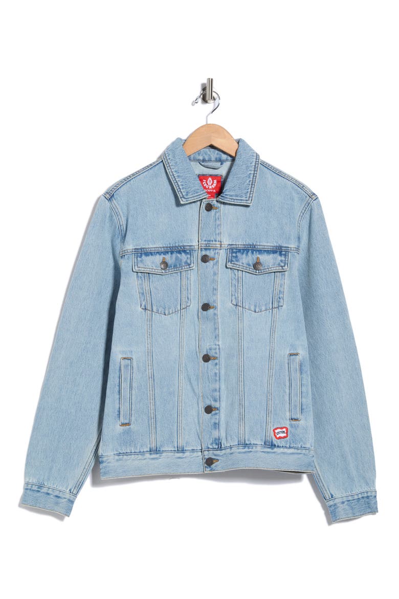 Blurry Bean Jean Jacket, Alternate, color, BUTTER PECAN