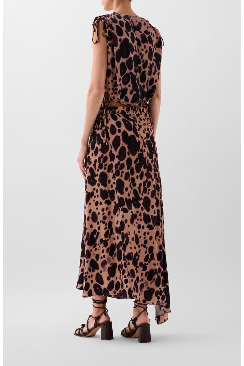 Paleleo Print Skirt, Alternate, color, Animalprint