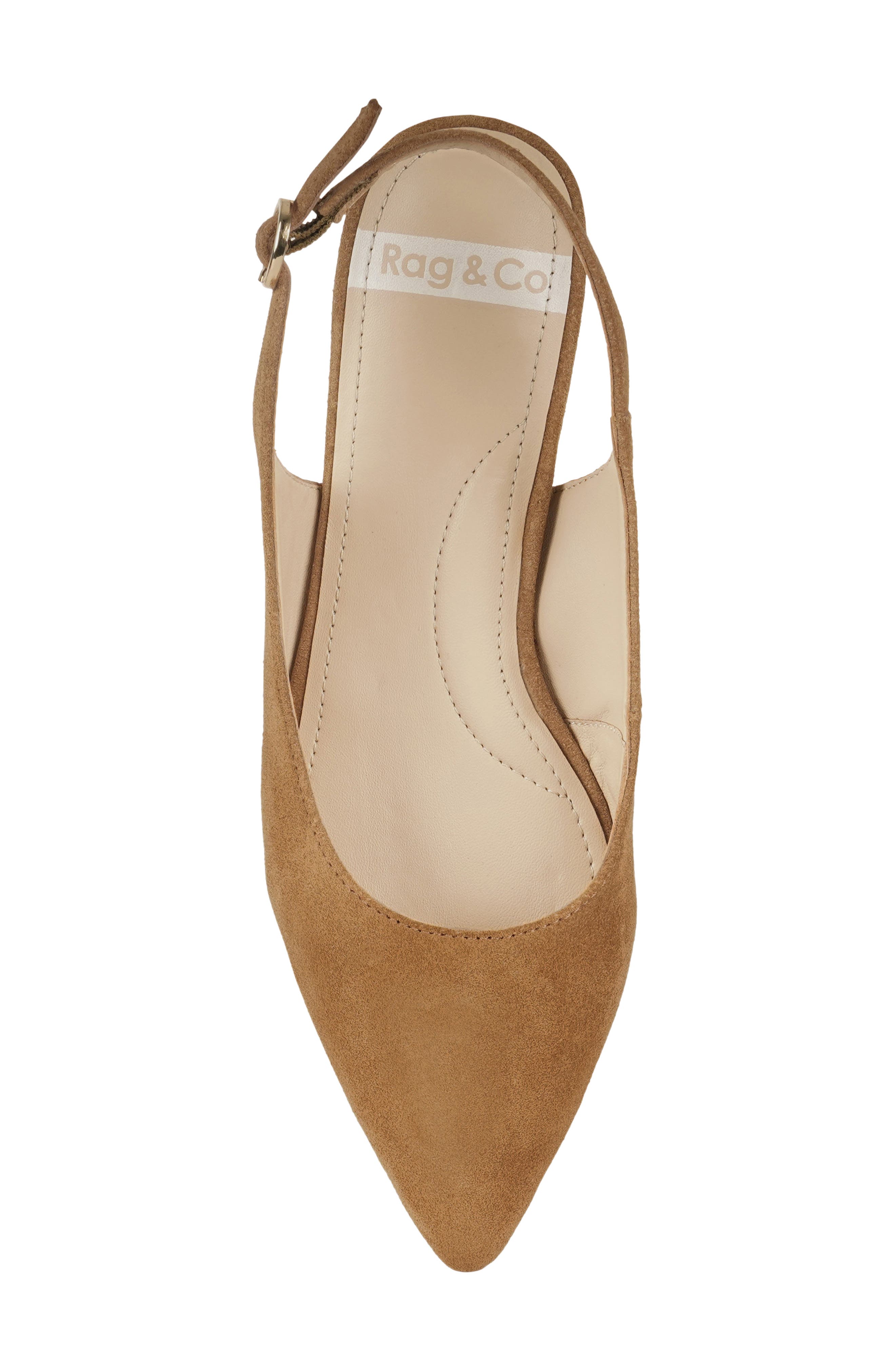 Rag & Co Hocane Slingback Flat, Alternate, color, 