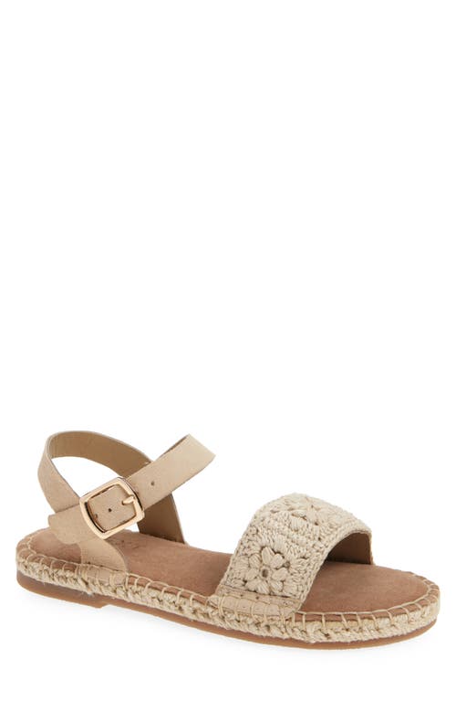 Next Kids' Woven Strap Sandal In Neutral