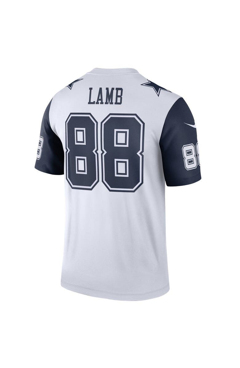 Nike Men's Nike CeeDee Lamb White Dallas Cowboys Alternate Legend Player Performance Top, Alternate, color, White