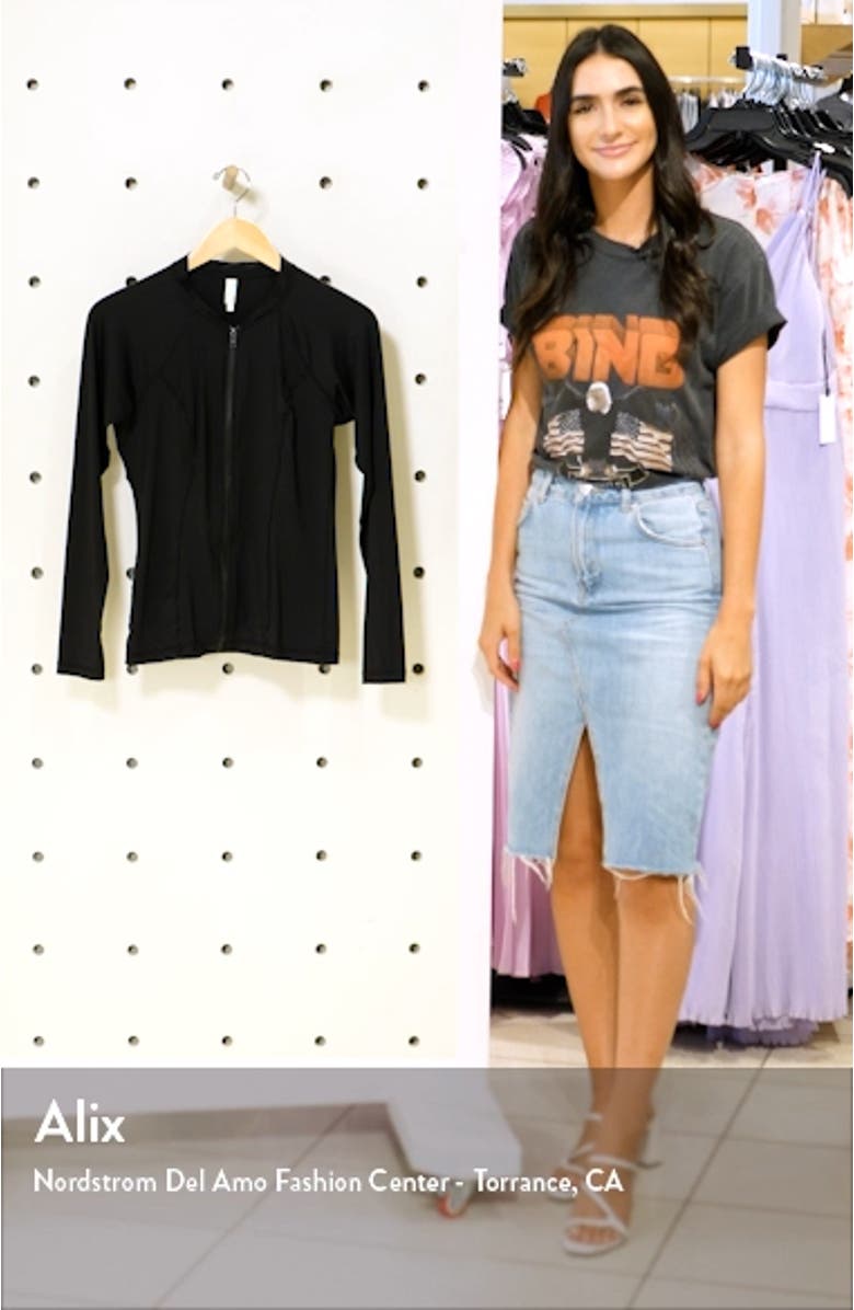 Long Sleeve Rashguard Swimsuit, sales video thumbnail