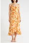 selected Orange Green Rebecca Floral