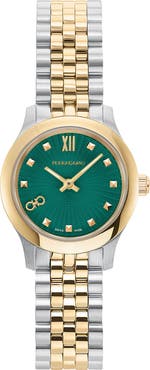 FERRAGAMO Duo Mini Bracelet Watch, 25mm