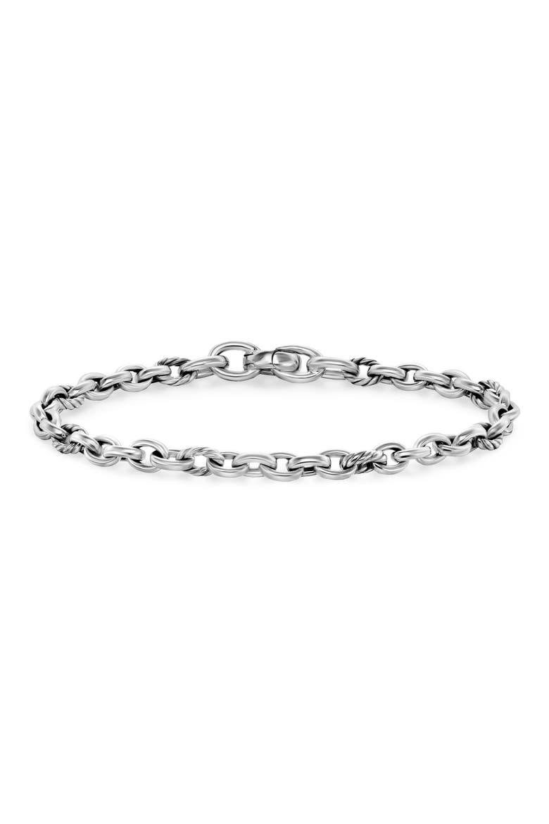 Mercer® Petite Chain Bracelet in Sterling Silver, 4.5mm, Main, color, SILVER