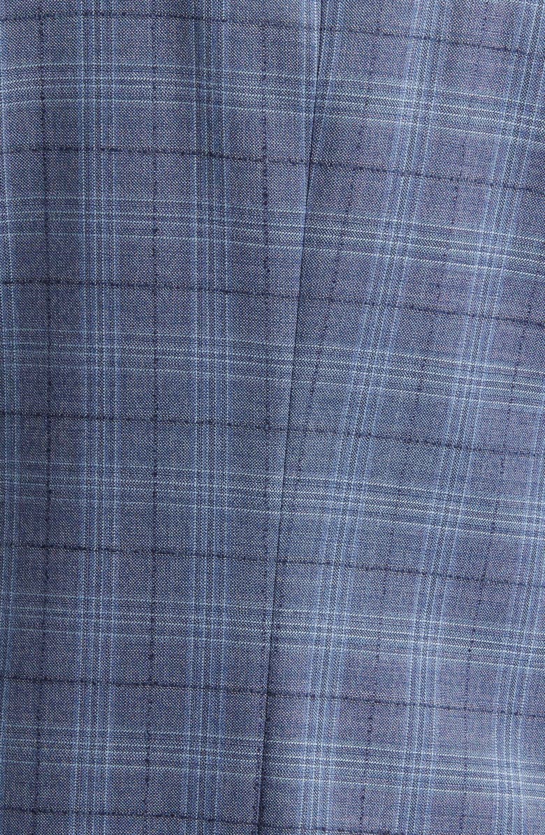BOSS Hutson Plaid Wool Sport Coat, Alternate, color,