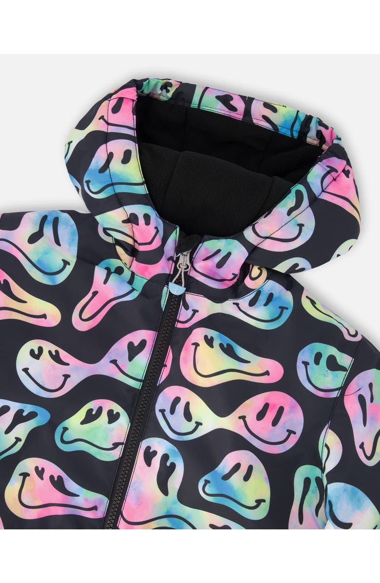 Deux par Deux Girl Two-Piece Chill Outerwear Set with Light Insulation, Alternate, color, Rainbow Gradient