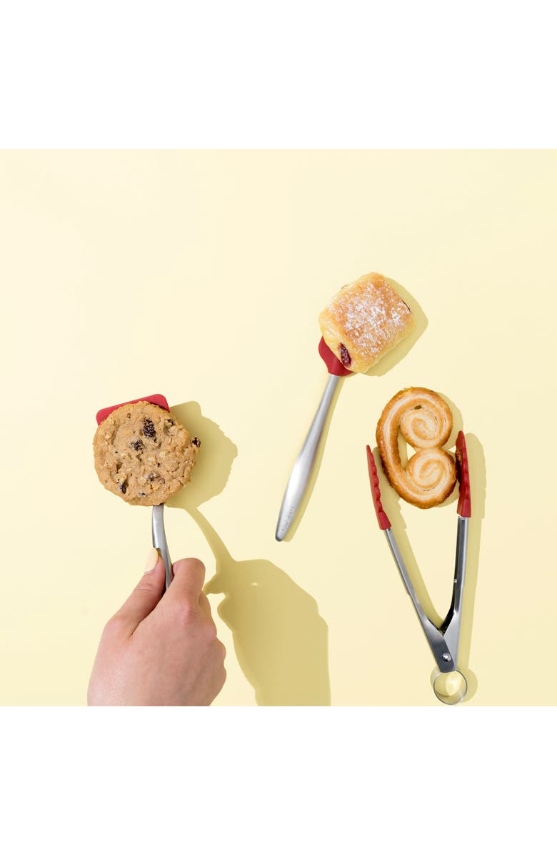 CUISIPRO 8-Inch Silicone Piccolo Turner, Alternate, color, Black