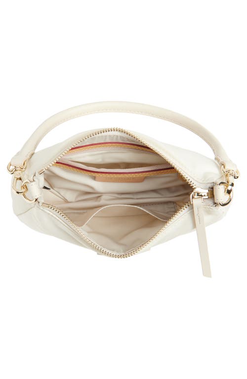 Mz Wallace Mini Chelsea Nylon Shoulder Bag In Sand