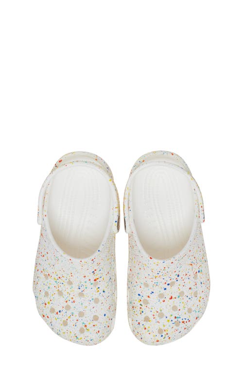 Shop Crocs Kids' Classic Paint Splatter Clog