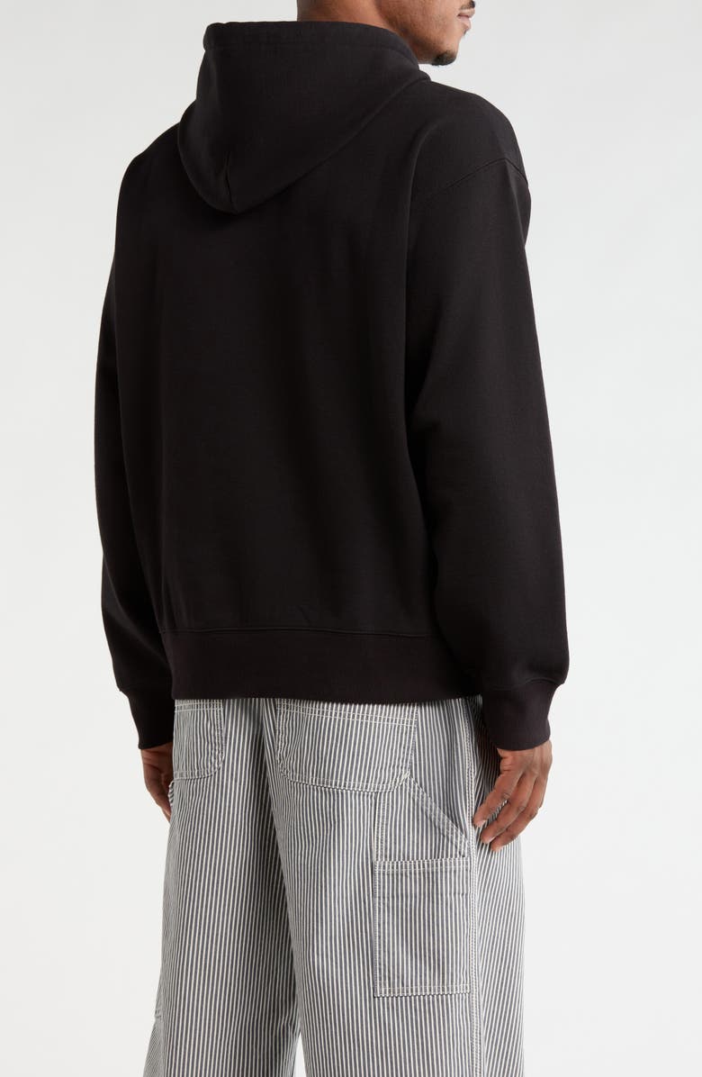 Carhartt Work In Progress World Tour Graphic Hoodie, Alternate, color, Black