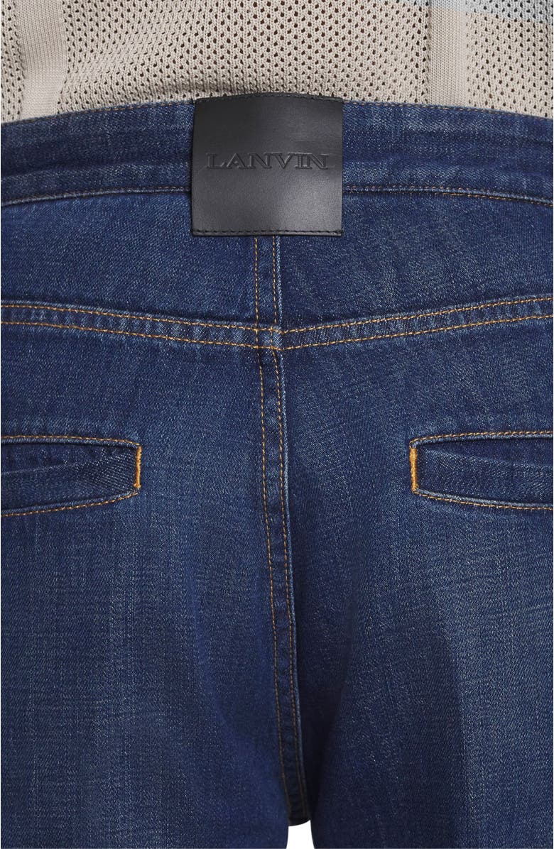 Lanvin Straight Fit Denim Pants, Alternate, color,