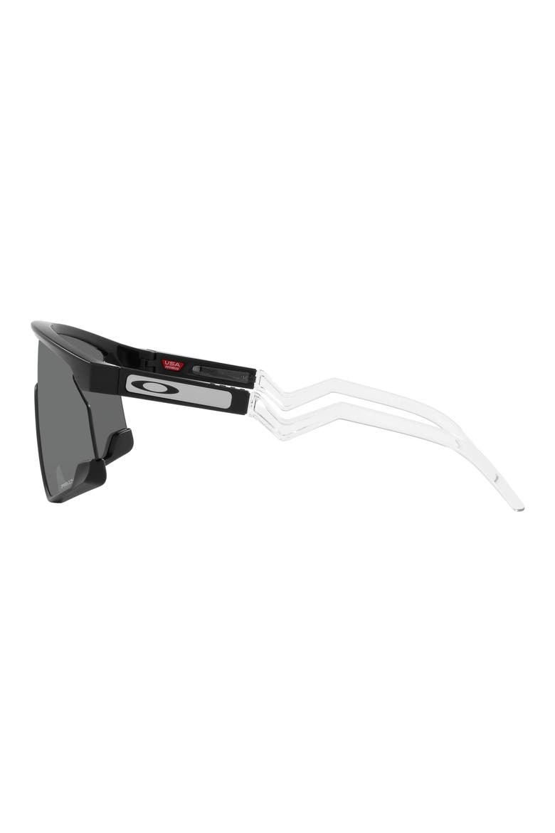 BXTR 39mm Prizm™ Wrap Shield Sunglasses, Alternate, color, MATTE BLACK