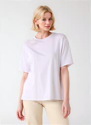 Majestic Filatures Organic Cotton Silk Touch Short Sleeve Crewneck