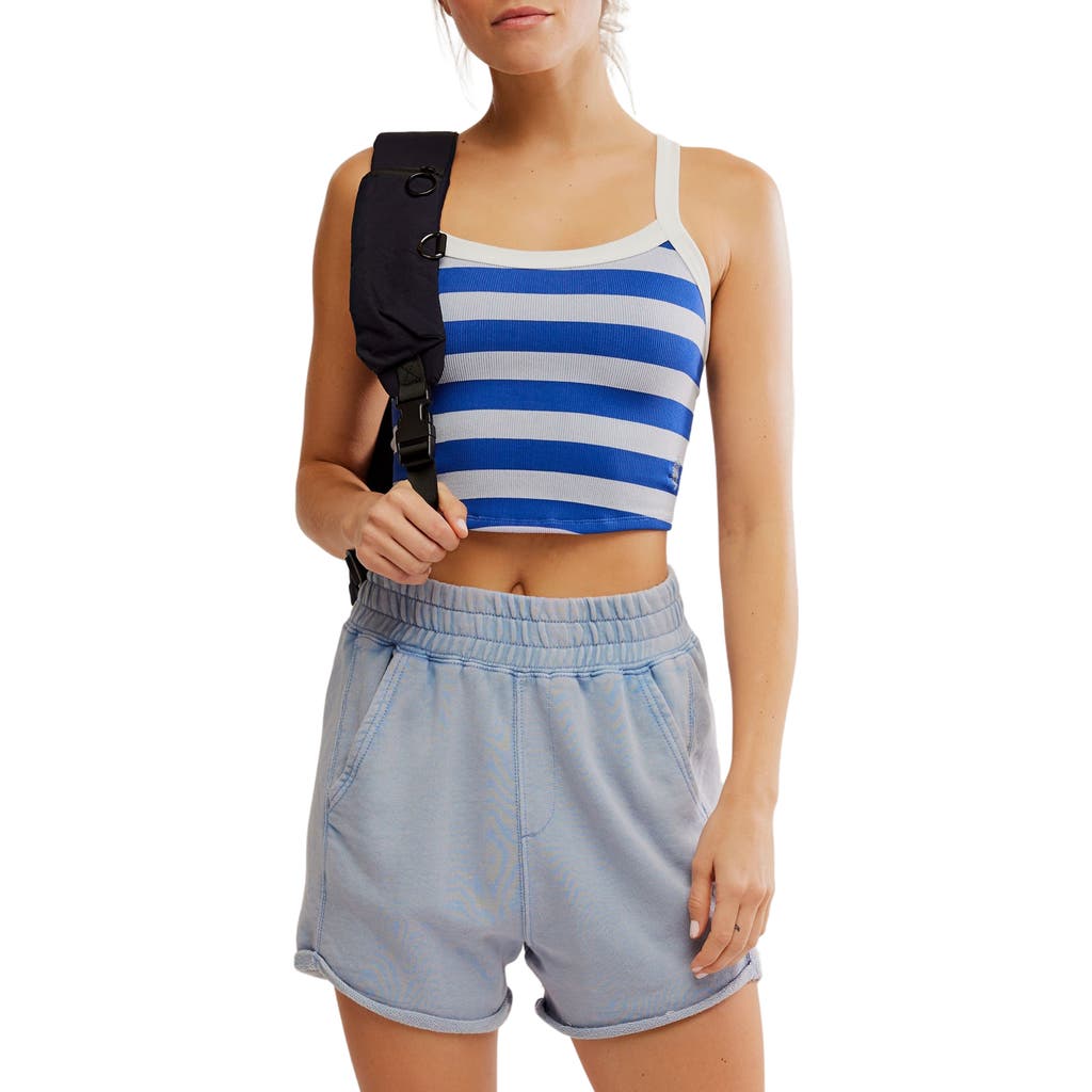 Free People Fp Movement All Clear Stripe Camisole In Multi