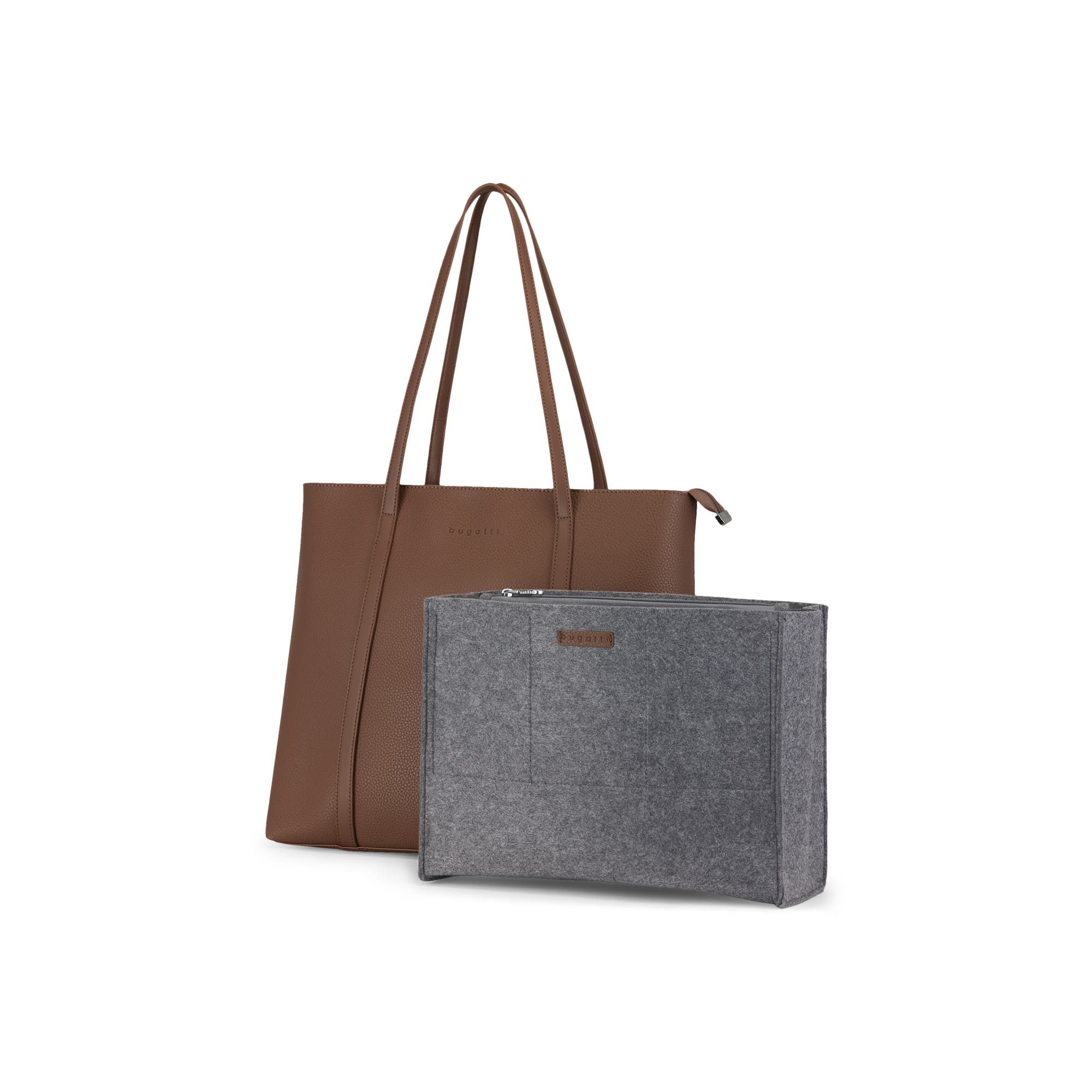 bugatti Pure Tote Bag, Alternate, color, Brown