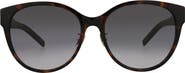 Saint Laurent 57mm Round Sunglasses
