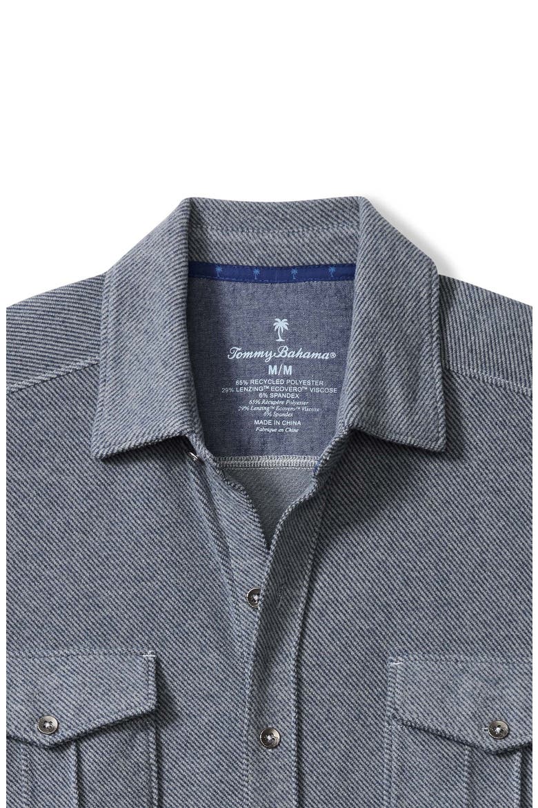 Fireside Coast Flannel Button-Up Shirt, Alternate, color, DRESS BLUES