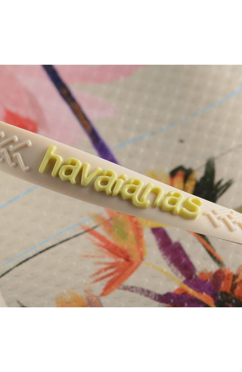 Havaianas Slim Summer Bliss Flip Flop, Alternate, color, Beige