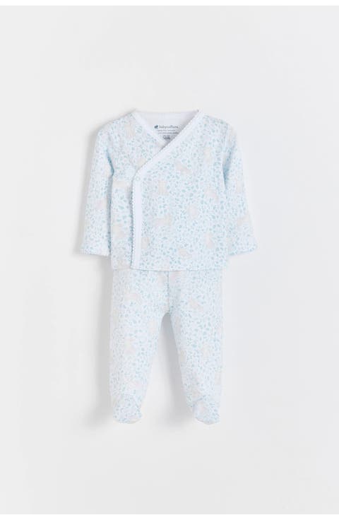 Peanut Kimono & Pants Set for Infant