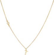 Panacea Initial Pendant Necklace