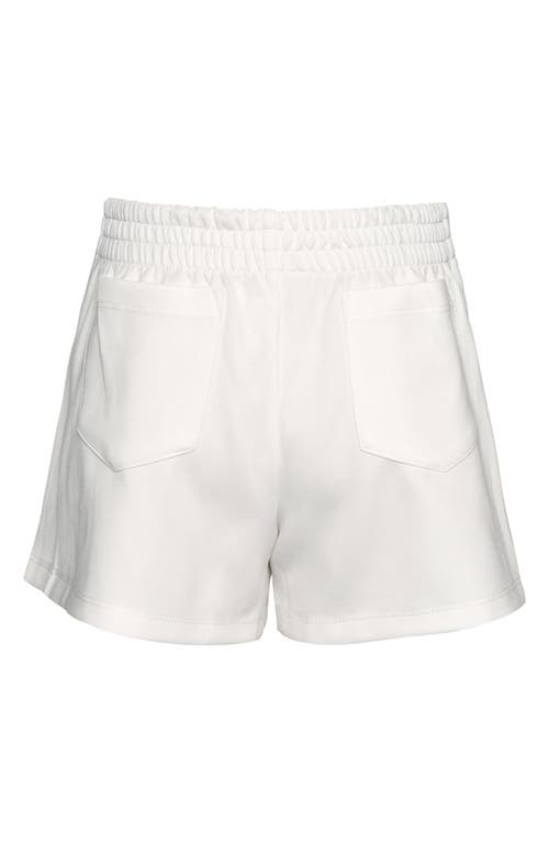 Hannah Banana Kids' Asymmetric Pleated Skort In White