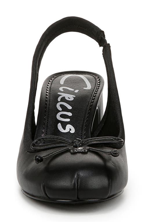 Circus Ny By Sam Edelman Diane Slingback Pump In Black
