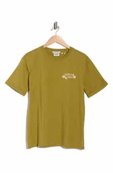 Scotch & Soda Relaxed Fit Roll Cuff Graphic T-Shirt