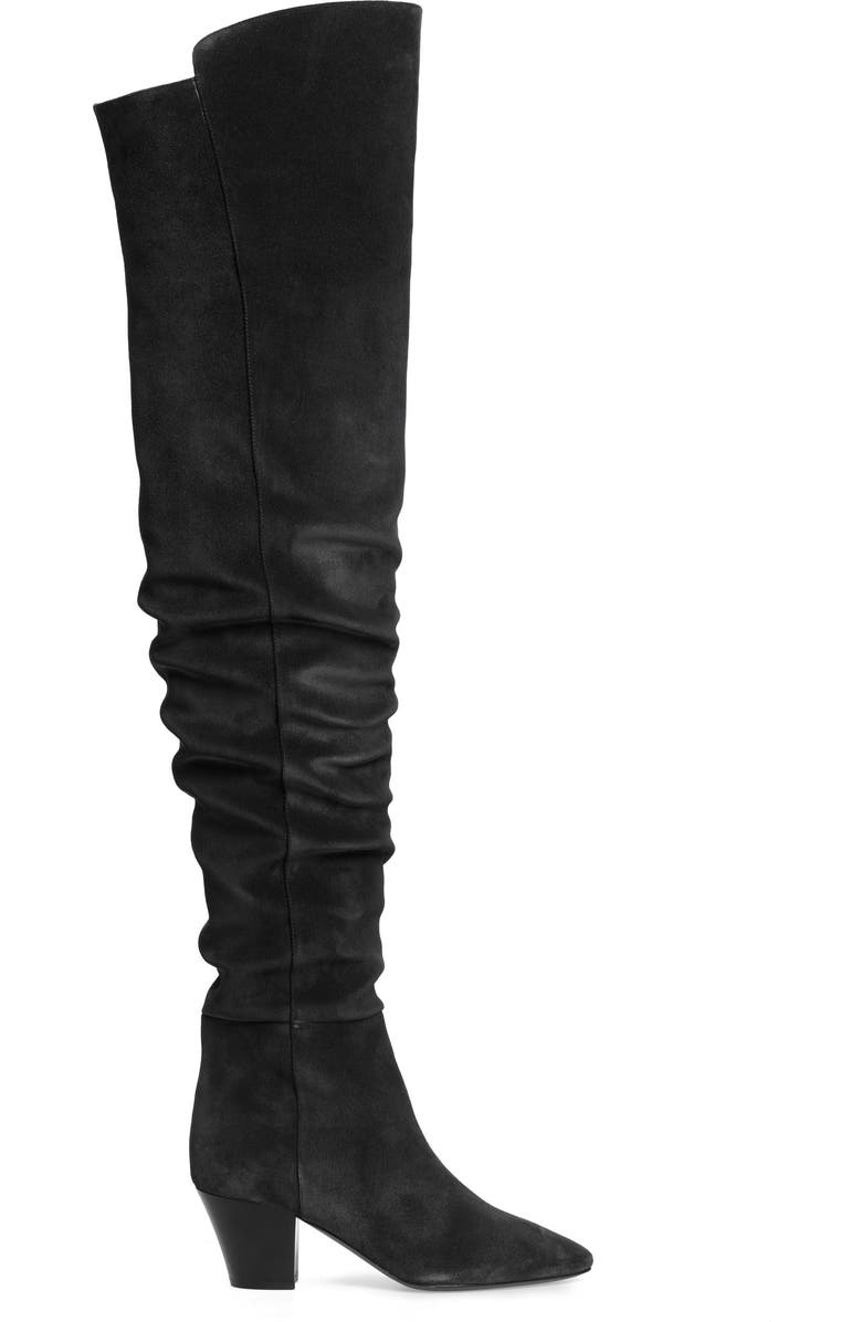 Saint Laurent Sun Over the Knee Boot, Alternate, color,